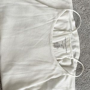 white flowy blouse, extremely soft with nice material